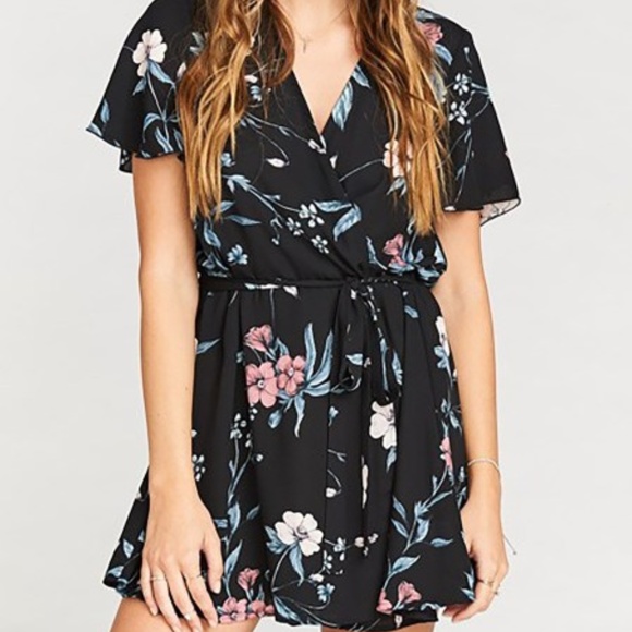 Show Me Your MuMu Whitney Wrap Floral Sheer - Picture 2 of 5